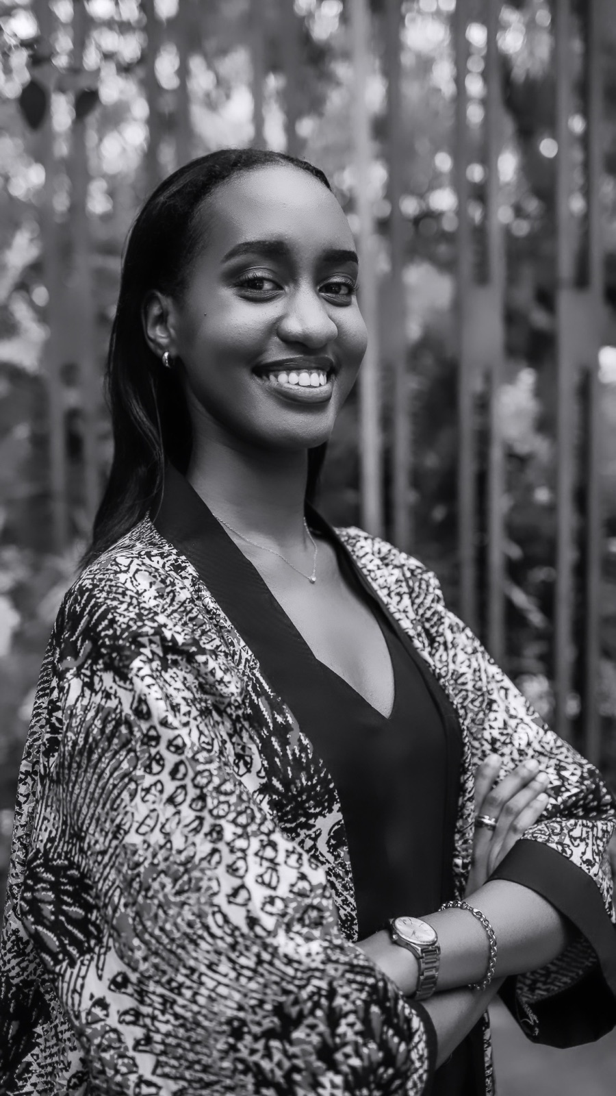 Portrait of Sandy Pascale Mukundente, Vice President for Project and Proposal Development