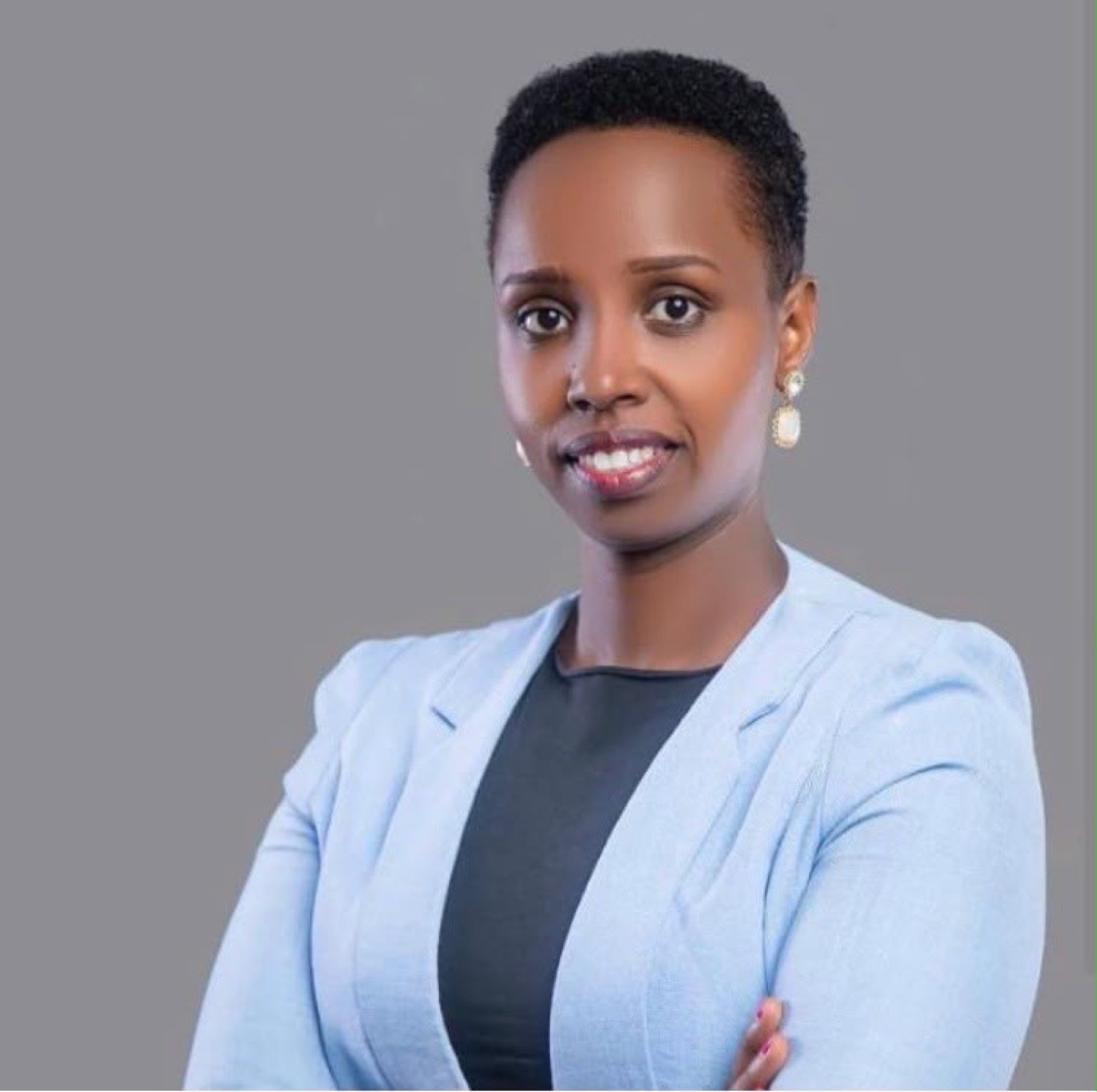 Portrait of Scovia Ampumuza, Executive Vice President